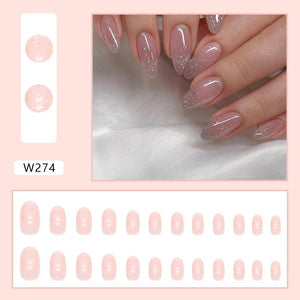 Ladies Cosmetics with Shiny Silver Powder and Nail Shine Embellishment - Teleplus nail shiny silver powder embellishment