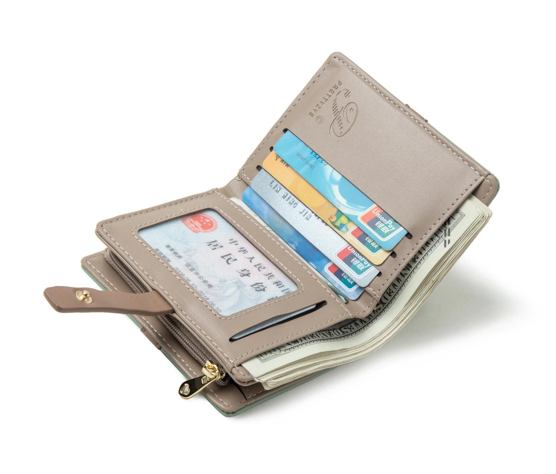 Ladies’ PU Leather Suitcase with Floral Lining for US Travelers - Wallets Are Nice But This One Blooms With Fun united