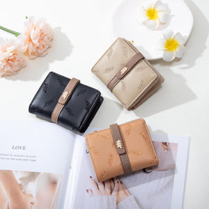 Ladies’ PU Leather Suitcase with Floral Lining for US Travelers - Wallets Are Nice But This One Blooms With Fun united