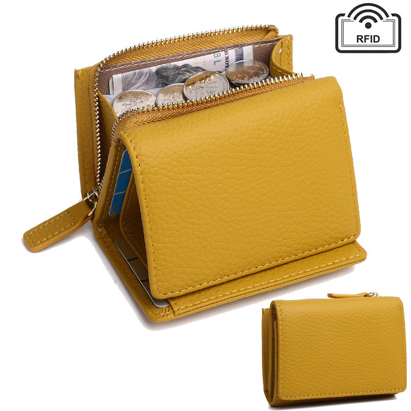 Lady Multiple Card Slots Mini Purse in Various Solid Colors - Fashion for Fun fashion lady multiple card slots mini