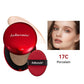 Lakerain Air Cushion Red Shell Foundation Light Natural Concealer Cold - Teleplus Liquid light natural concealer cold