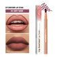 Lakerain Lip Liner Long Lasting Waterproof Pencil in Soft Pink and Rosewood - lip liner lakerain lipstick