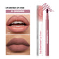Lakerain Lip Liner Long Lasting Waterproof Pencil in Soft Pink and Rosewood - lip liner lakerain lipstick