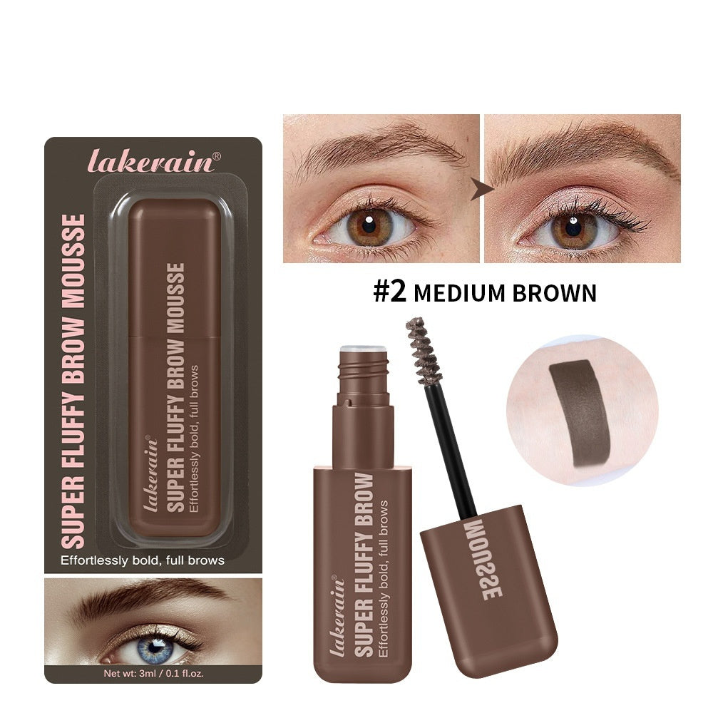 Lakerain Plump Eyebrow Mousse Foreign Edition for Natural Perfect Brows - lakerain plump eyebrow mousse foreign edition