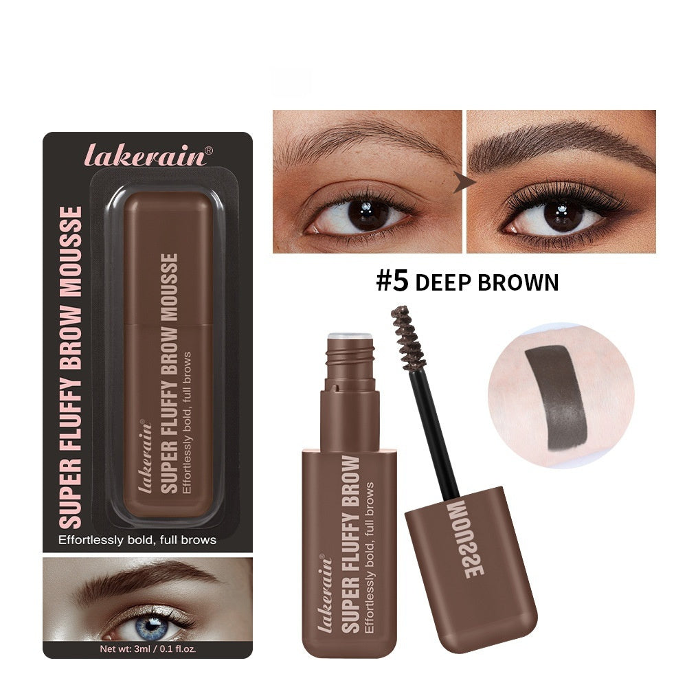 Lakerain Plump Eyebrow Mousse Foreign Edition for Natural Perfect Brows - lakerain plump eyebrow mousse foreign edition