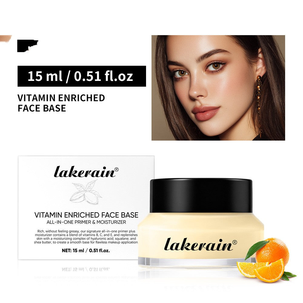 Lakerain Vitamin Face Primer Moisturizer for Bright Hydrated Skin - lakerain vitamin face primer skin types
