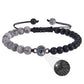 Language Projection Stone Bracelet Natural Amethyst - Natural Amethyst Stone Projection Bracelet Online