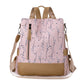 Large Capacity Casual Oxford Cloth Backpack with Waterproof and 3D Pocket - Teleplus large capacity casual oxford cloth