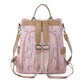 Large Capacity Casual Oxford Cloth Backpack with Waterproof and 3D Pocket - Teleplus large capacity casual oxford cloth