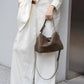 Large Capacity Crossbody Bag with Genuine Leather in Multiple Colors - for Korean Fashion korean fashion simple large