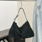 Large Capacity Crossbody Bag with Genuine Leather in Multiple Colors - for Korean Fashion korean fashion simple large