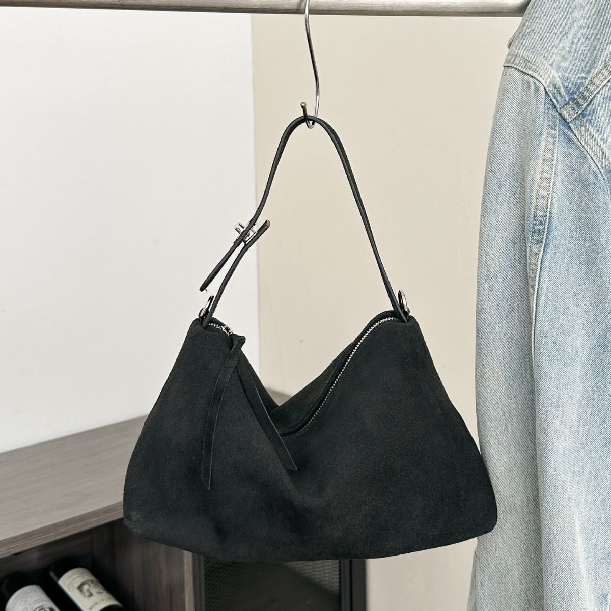 Large Capacity Crossbody Bag with Genuine Leather in Multiple Colors - for Korean Fashion korean fashion simple large