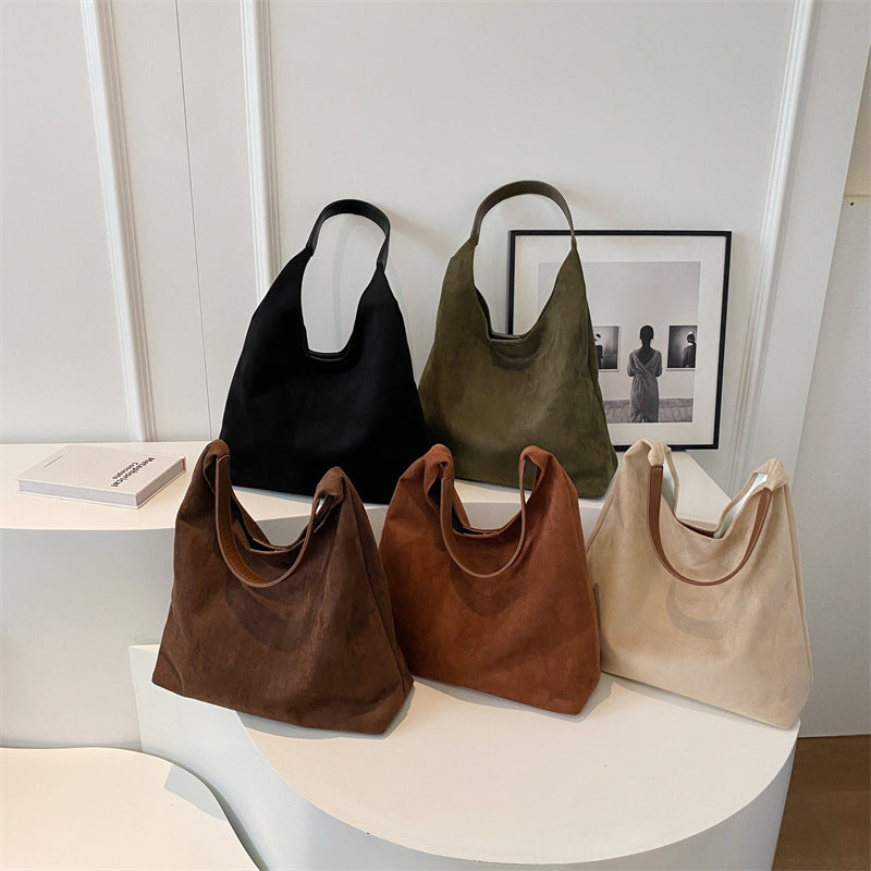 Large Capacity Fashion Casual Shoulder Underarm Tote Bag in Multiple Colors - Teleplus large capacity fashion casual