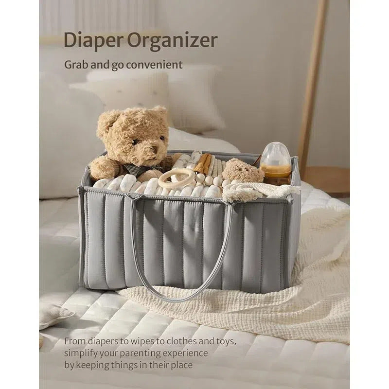 Large Capacity Maternal Diapers Storage Bag with Insulated Baby Item Organizer - Insulation large capacity maternal