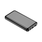 Large Capacity Mobile Power Supply with Multi-USB Ports in Black and White - for All Devices large capacity mobile