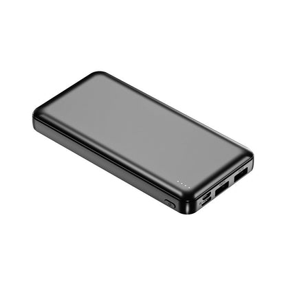 Large Capacity Mobile Power Supply with Multi-USB Ports in Black and White - for All Devices large capacity mobile
