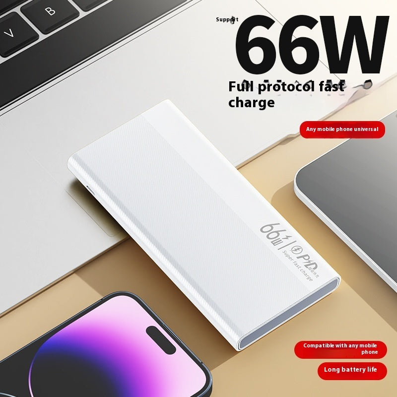 Large Capacity Mobile Power with PD66W Fast Charging and Lightweight Design - Teleplus pd66w fast charging large