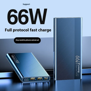 Large Capacity Mobile Power with PD66W Fast Charging and Lightweight Design - Teleplus pd66w fast charging large