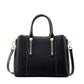 Large Capacity Mom Bag with Khaki Polyester Cotton and Genuine Leather Details - large capacity mom bag