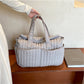Large Capacity Mother Bag with Breathable Lining for Home Storage - large capacity mother
