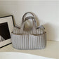 Large Capacity Mother Bag with Breathable Lining for Home Storage - large capacity mother