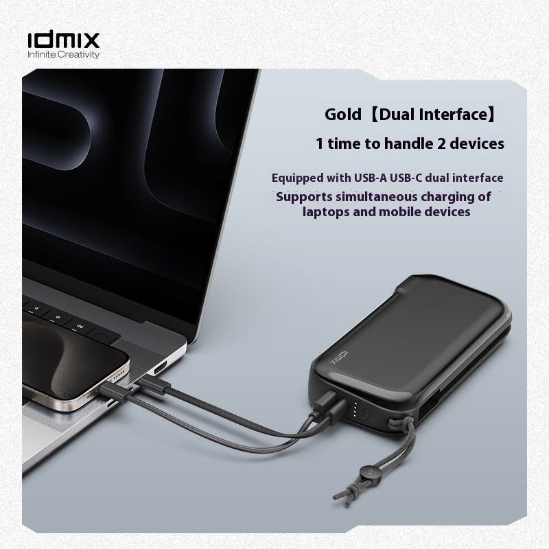 Large Capacity PD65W Quick Charge Gallium Nitride Mobile Power Supply - Teleplus GaN large capacity pd65w quick charge