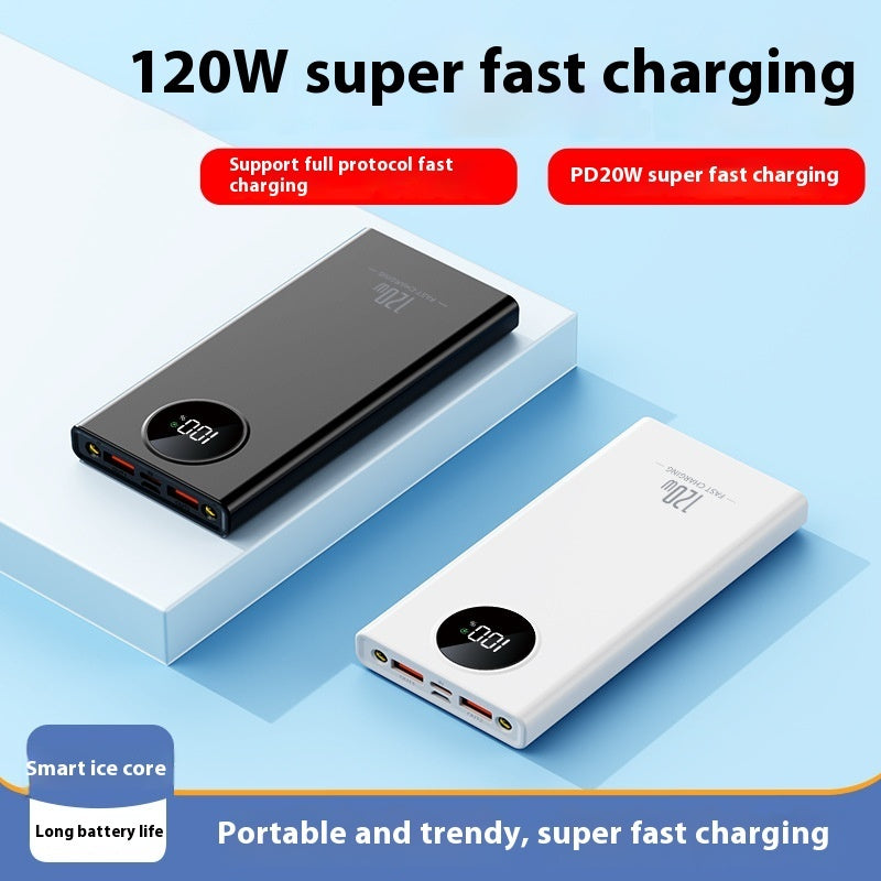 Large Capacity Portable Power Bank with Super Fast Charge Support - super fast charge power bank large capacity portable