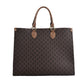 Large Capacity Retro Single Shoulder Tote Bag in Multiple Colors - Teleplus large capacity retro single shoulder tote