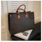 Large Capacity Retro Single Shoulder Tote Bag in Multiple Colors - Teleplus large capacity retro single shoulder tote
