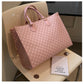 Large Capacity Retro Single Shoulder Tote Bag in Multiple Colors - Teleplus large capacity retro single shoulder tote