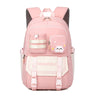 Large Capacity Schoolbag For Primary School Girls Cute - Pink