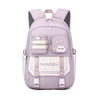 Large Capacity Schoolbag For Primary School Girls Cute - Purple