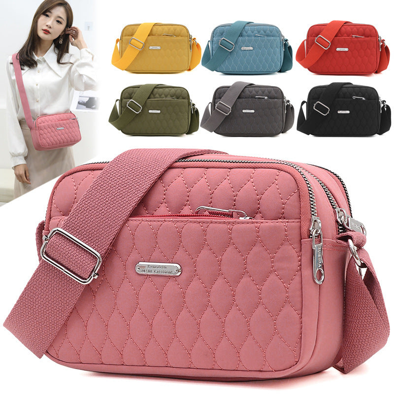 Large Capacity Shoulder Bag in Rhombus Creative Fashion Solid Design - rhombus creative fashion solid large capacity