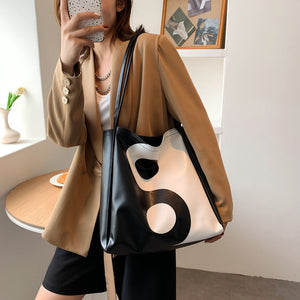Large Capacity Shoulder Bag with Fashion Simple Underarm Design - Teleplus fashion simple underarm large capacity