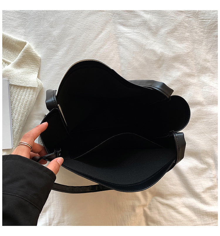 Large Capacity Shoulder Bag with Fashion Simple Underarm Design - Teleplus fashion simple underarm large capacity