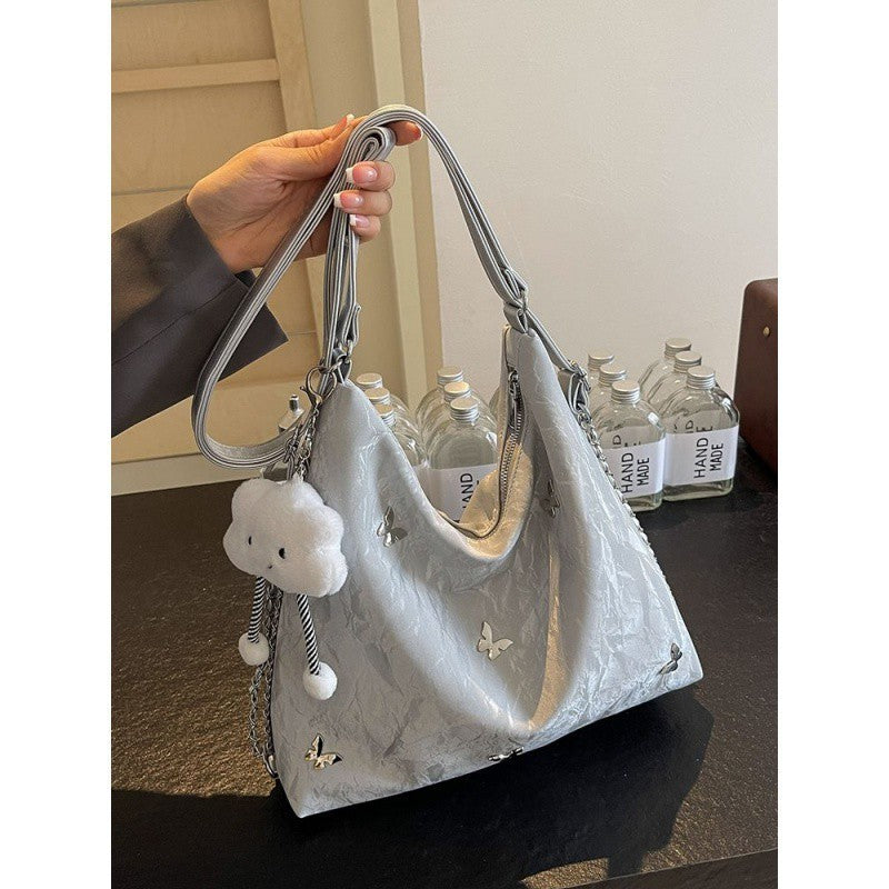 Large Capacity Shoulder Messenger Bag for Travel and Leisure - shoulder messenger bag large capacity