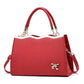 Large Capacity Shoulder Suitcase with Fashion Bowknot Handbag Design - Teleplus fashion bowknot handbag large capacity