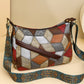 Large Capacity Soft Leather Bag for Daily Use with Sandwich Pocket - bag large capacity soft leather