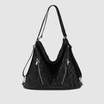 Large Capacity Soft Tote Bag with Shoulder Strap and Double Joint Style - Teleplus large capacity soft tote bag