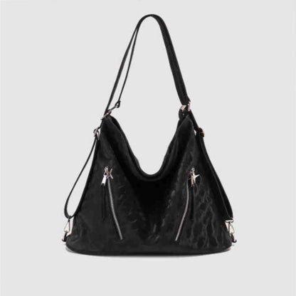 Large Capacity Soft Tote Bag with Shoulder Strap and Double Joint Style - Teleplus large capacity soft tote bag