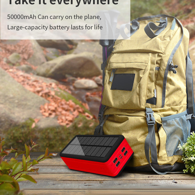 Large Capacity Solar Wireless Power Bank - Large Capacity Solar Wireless Power Bank Available