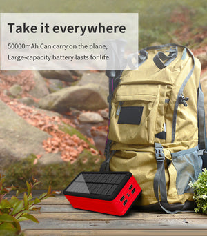 Large Capacity Solar Wireless Power Bank - Large Capacity Solar Wireless Power Bank Available