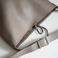 Large Capacity Solid Color Lychee Pattern Bucket Bag for Commute and Travel - Teleplus large capacity solid color