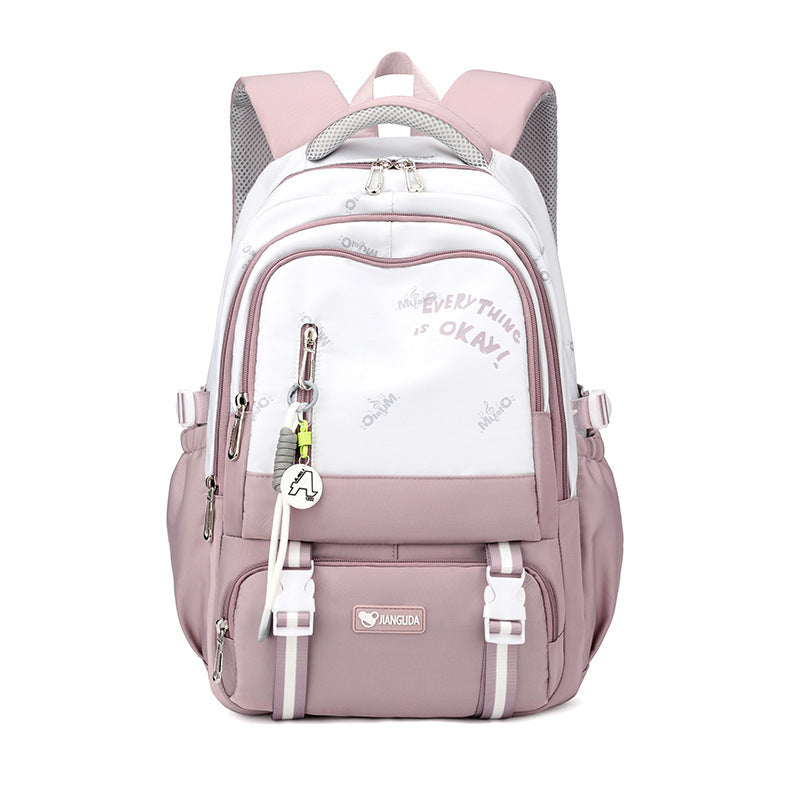 Large Capacity Student Cute And Lightweight Backpack - Backpack So Light It Floats Away With Your Homework