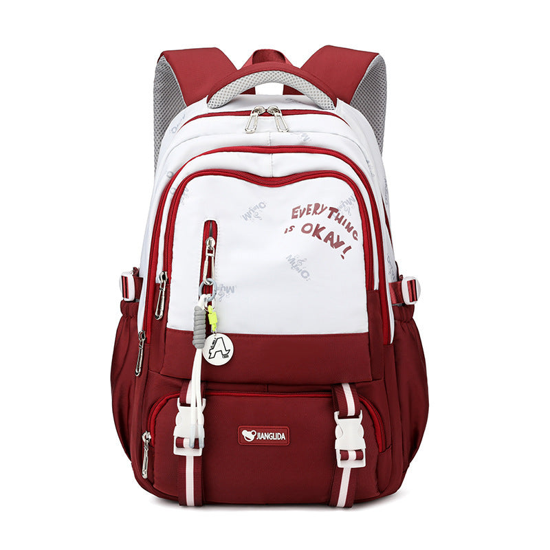 Large Capacity Student Cute And Lightweight Backpack - Backpack So Light It Floats Away With Your Homework