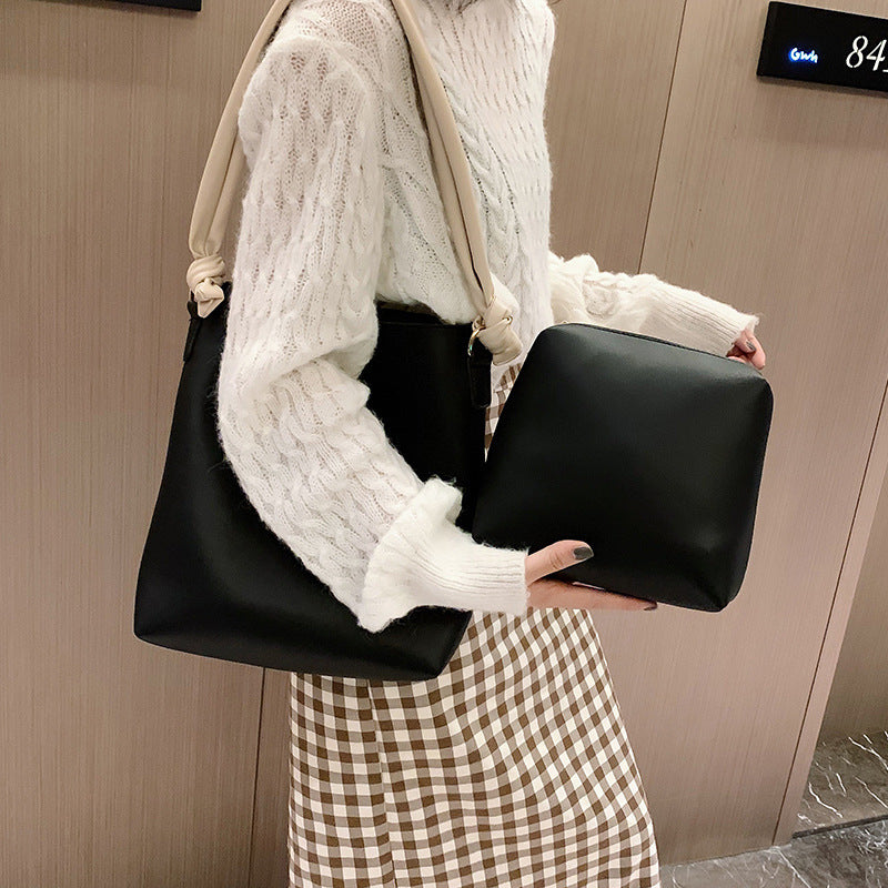 Large Capacity Tote Bag Korean Style with Multiple Pockets for Daily - Teleplus bag large capacity tote korean style