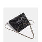 Large Capacity Tote Shoulder Messenger Bag with Sandwich Pocket and Rhombus Design - large capacity tote shoulder