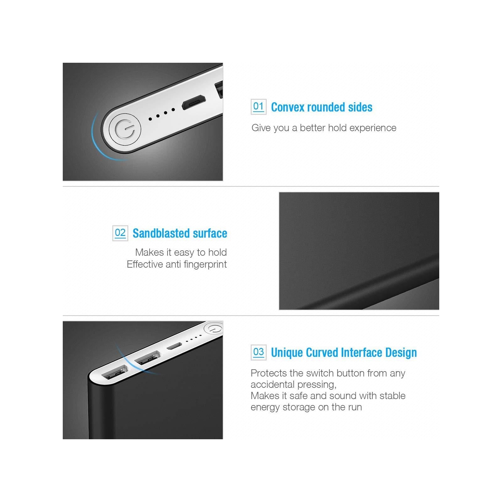 Large Capacity Ultra-thin Compact Portable Charger - Large Capacity Ultra-thin Compact Portable Charger