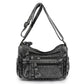 Large Capacity Versatile Bag with Denim Style and Multiple Pockets - Teleplus bag large capacity versatile