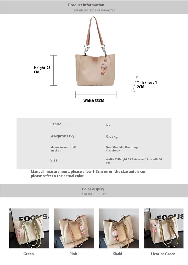 Large Capacity Versatile Shoulder Bag for Travel and College - large capacity versatile shoulder bag college